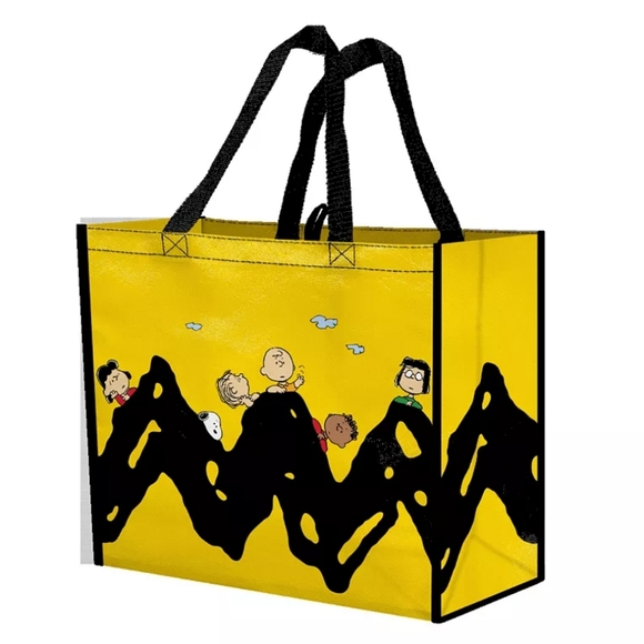 Peanuts Handbags - (New) Peanuts Reusable Tote Bag (XL)